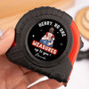 Wherever We Go, Together We Stay - Couple Personalized Custom Tape Measure - Gift For Husband Wife, Anniversary