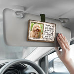 Custom Photo Silent Paws, Endless Love - Memorial Personalized Custom Car Visor Clip - Sympathy Gift For Pet Owners, Pet Lovers
