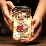 Mom, You Are My Everything - Family Personalized Custom Mason Jar Light - Gift For Mom, Daughter