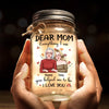 Mom, You Are My Everything - Family Personalized Custom Mason Jar Light - Gift For Mom, Daughter