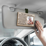 Custom Photo You Will Always Be A Part Of Us - Memorial Personalized Custom Car Visor Clip - Sympathy Gift For Family Members