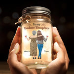 You Are My Greatest Treasure, And I’m Endlessly Proud Of You - Family Personalized Custom Mason Jar Light - Gift For Mom, Daughter