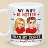 Together Forever, My Love - Couple Personalized Custom Mug - Gift For Husband Wife, Anniversary