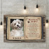 Custom Photo Remembering You Is Easy - Memorial Personalized Custom Horizontal Canvas - Sympathy Gift For Family Members