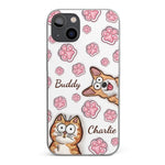 Furry Friends Are The Ultimate Healers - Dog & Cat Personalized Custom 3D Inflated Effect Printed Clear Phone Case - Gift For Pet Owners, Pet Lovers