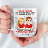 You Have An Awesome Husband - Couple Personalized Custom Mug - Gift For Husband Wife, Anniversary