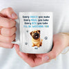 Every Meal You Bake, We'll Be Watching You - Dog Personalized Custom Mug - Gift For Pet Owners, Pet Lovers