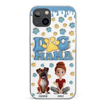 Fur Mom Vibes Only - Dog Personalized Custom Clear Phone Case - Gift For Pet Owners, Pet Lovers
