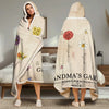 A Garden Of Love Grows In A Grandmother's Heart - Family Personalized Custom Snuggle Blanket, Hoodie Blanket - Gift For Mom, Grandma