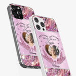 Custom Photo I Will Always Carry Mom With Me  - Memorial Personalized Custom Clear Phone Case - Sympathy Gift For Mom