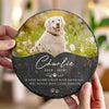 Custom Photo You Would Have Lived Forever - Memorial Personalized Custom Round Shaped Stone With Stand - Sympathy Gift For Pet Owners, Pet Lovers