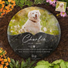 Custom Photo You Would Have Lived Forever - Memorial Personalized Custom Round Shaped Stone With Stand - Sympathy Gift For Pet Owners, Pet Lovers