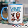 All You Need Is Love And A Pet - Dog Personalized Custom Accent Mug - Gift For Pet Owners, Pet Lovers