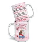 You Are My Most Precious Gift - Family Personalized Custom Mug - Gift For Mom, Daughter