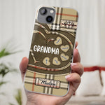 Her Love Is A Legacy That Never Fades - Family Personalized Custom Clear Phone Case - Gift For Mom, Grandma
