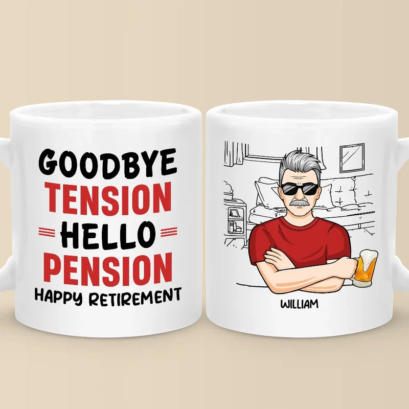 Today Is Your Day - Coworker Personalized Custom Mug - Appreciation, Retirement Gift For Coworkers, Work Friends, Colleagues