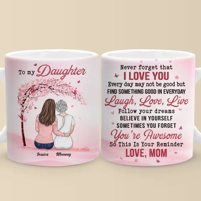 You Are My Most Precious Gift - Family Personalized Custom Mug - Gift For Mom, Daughter