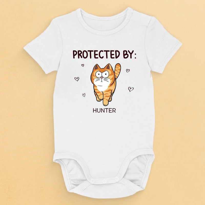 Unconditional Love In A Furry Package - Dog & Cat Personalized Custom Baby Onesie - Baby Shower Gift, Gift For Pet Owners, Pet Lovers
