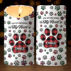 A Heartbeat At My Feet - Memorial Personalized Custom LED Candle - Sympathy Gift For Pet Owners, Pet Lovers