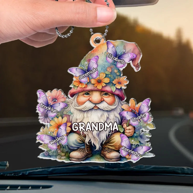 Forever My Inspiration - Family Personalized Custom Car Ornament - Acrylic Custom Shaped - Gift For Mom, Grandma