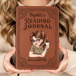 Love Is Finding Joy In What Lights Your Soul - Family Personalized Custom Leather Journal - Mother's Day, Gift For Mom, Grandma