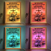 Isaiah 54 17 - Family Personalized Custom Frame Light Box - Gift For Yourself, Best Friends, Siblings, Family Members