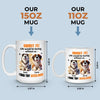 Furry Friends, Forever Loved - Dog Personalized Custom Mug - Gift For Pet Owners, Pet Lovers