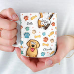The Best Therapists Have Fur And Four Legs - Dog & Cat Personalized Custom 3D Inflated Effect Printed Mug - Gift For Pet Owners, Pet Lovers