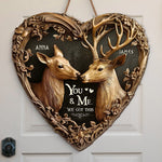 Love Is The Greatest Adventure - Couple Personalized Custom Home Decor Wood Sign - Gift For Husband Wife, Anniversary