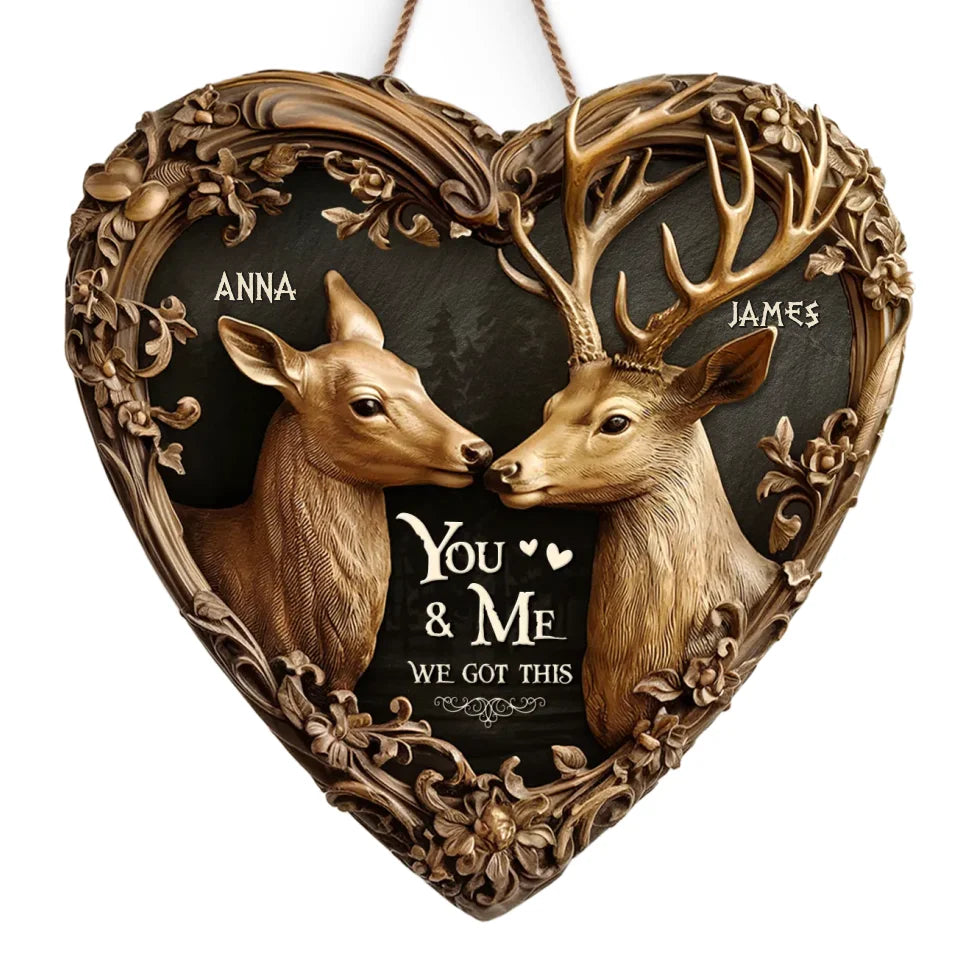 Love Is The Greatest Adventure - Couple Personalized Custom Home Decor Wood Sign - Gift For Husband Wife, Anniversary