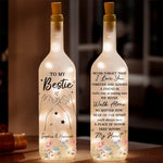 You'll Always Have A Place Of Honor Deep Within My Heart - Bestie Personalized Custom Bottle Lamp - Gift For Best Friends, BFF, Sisters