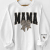 Love In Every Touch - Family Personalized Custom Unisex Sweatshirt, Hoodie With Design On Sleeve - Gift For Mom, Grandma