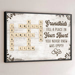 Keep The Memories Alive With A Special Touch - Family Personalized Custom Horizontal Poster - Gift For Grandma, Grandpa, Grandkid