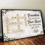 Keep The Memories Alive With A Special Touch - Family Personalized Custom Horizontal Poster - Gift For Grandma, Grandpa, Grandkid