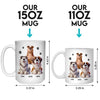 Your Furry Overlords - Dog Personalized Custom Mug - Gift For Pet Owners, Pet Lovers