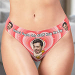 Custom Photo Only You Holds The Key - Couple Personalized Women Briefs - Gift For Husband Wife, Anniversary