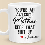 Mom, You’re Proof That Superpowers Are Real - Family Personalized Custom Mug - Gift For Mom