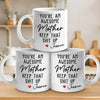 Mom, You’re Proof That Superpowers Are Real - Family Personalized Custom Mug - Gift For Mom