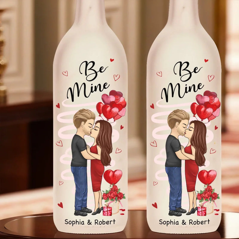 Love Is A Dance We Both Know - Couple Personalized Custom Bottle Lamp - Gift For Husband Wife, Anniversary