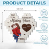 In Your Kiss, I Found My Forever - Couple Personalized Custom Heart Shaped Building Brick Blocks - Gift For Husband Wife, Anniversary
