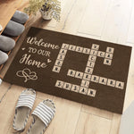 Home, A Place Of Comfort - Family Personalized Custom Home Decor Decorative Mat - House Warming Gift For Family Members