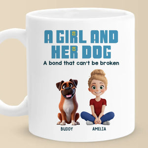 Dogs Make Lives Whole - Dog Personalized Custom Mug - Gift For Pet Owners, Pet Lovers