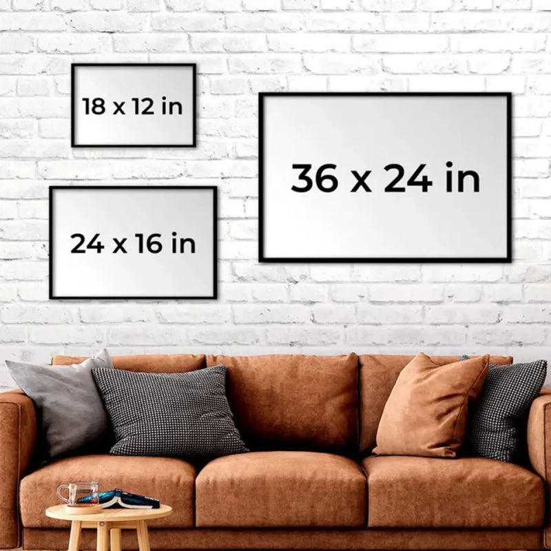 From A Grandma’s Roots Grows A Grandchild’s Dreams - Family Personalized Custom Horizontal Poster - Gift For Mom, Grandma