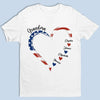 Home Is Where Your Grandma Is - Family Personalized Custom Unisex T-shirt, Premium T-shirt, Hoodie - Independence Day, 4th Of July, Birthday Gift For Grandma