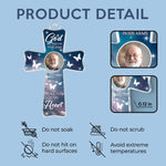 Custom Photo Always Have You In My Heart, Never Forget - Memorial Personalized Custom Car Ornament - Acrylic Custom Shaped - Sympathy Gift For Grandpa