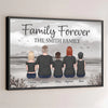Family Forever, Bound By Love - Family Personalized Custom Horizontal Poster - Gift For Family Members