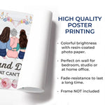 Every Daughter Dreams Of A Mom Like Mine - Family Personalized Custom Horizontal Poster - Gift For Mom, Daughter