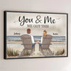 You're My Forever - Couple Personalized Custom Horizontal Poster - Gift For Husband Wife, Anniversary
