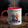 You're My Favorite Reason To Lose My Mind - Couple Personalized Custom Accent Mug - Gift For Husband Wife, Anniversary