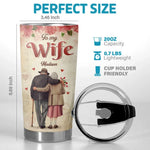 Love Is All We Need - Couple Personalized Custom Tumbler - Gift For Husband Wife, Anniversary